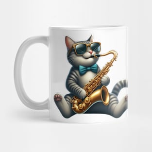 Jazz Cat Mug